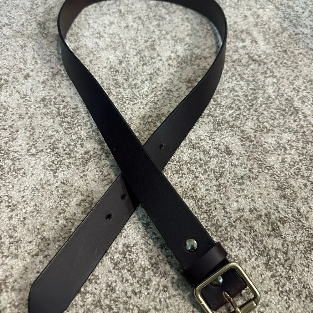 AG Florence Belt CLASSIC BUFFED ITALIAN LEATHER BELT 40